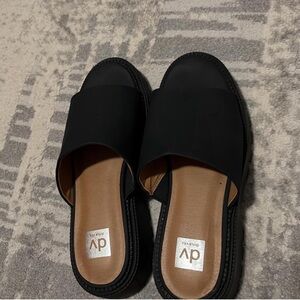 DV by Dolce Vita Women's Black Sandals